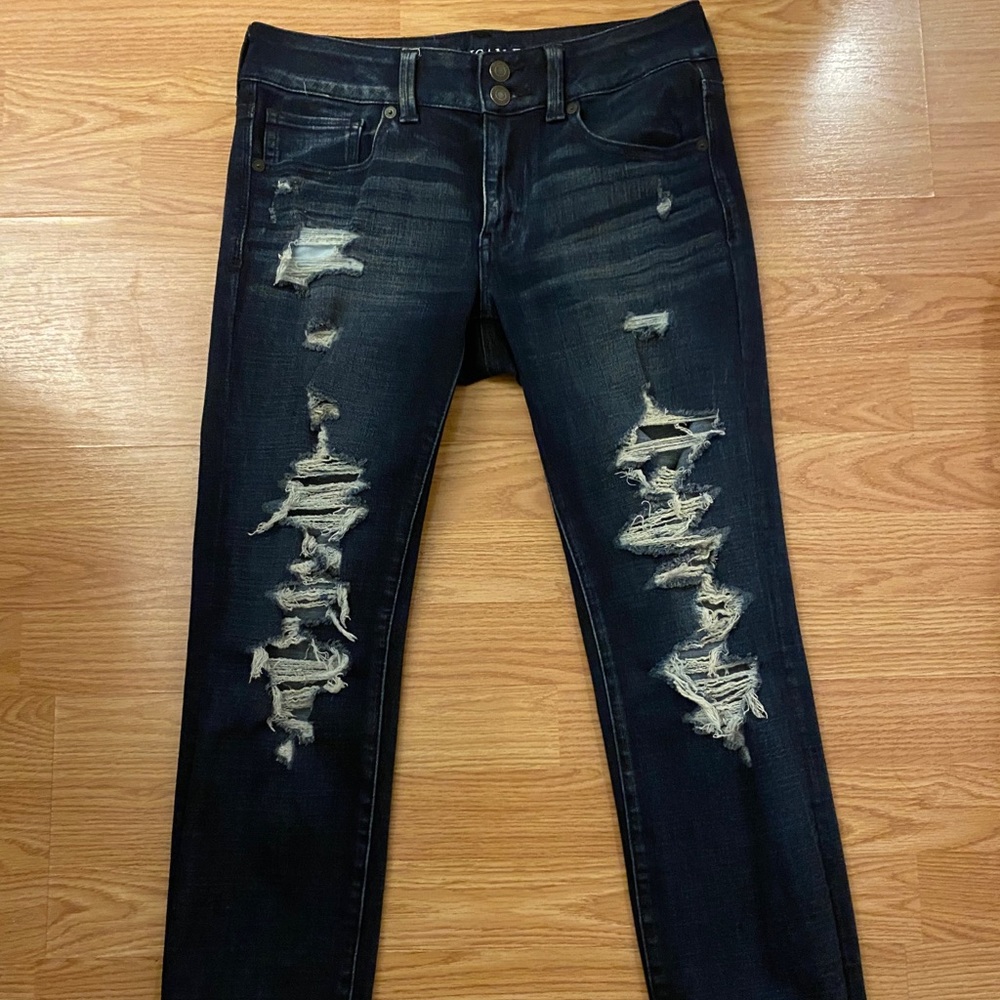 American Eagle Outfiters Dark Blue Jeans